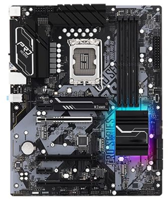 Carte Mere pc Carte mère de Jeu Fit for ASROCK Z690 Pro RS LGA 1700 for processeurs i5-12600K, i7-12700K, i9-12900K, DDR4 M.2 SATA III, ATX