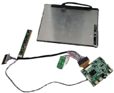 LCD Screen Arcade Display,Compatible For Apple IPad3 IPad4 A1416 9.7 Inch EDP Driver Kit | 2K LP097QX1 LTN097QL01 A1416 LED HDMI + VGA Controller Driver Board EDP Driver Kit(2xH board and 2K LCD)