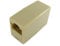 PCSL® RJ45 Coupler - F to F Straight Network Ethernet Lan Adapter Connector (Pack 1)
