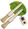 HOFMEISTER® Haushaltspinsel, rund, 18 x 1,8 cm aus Buchenholz, Backpinsel mit Naturborste, rund