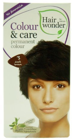 Colour and Care- 3 Dark Brown 6.80 Ounces by Hair Wonder by Nature