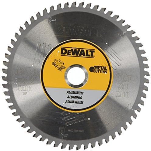 Dewalt DT1915-QZ Metall-Kreissaegeblatt 250/30 60TFZ -5°, für Aluminium, Farbe, Size