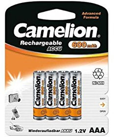 8 x Akku Batterie 2 x 4er Blister Camelion AAA 600mAh kompatibel mit Festnetz Telefon Siemens Gigaset SX550i , S67H , SX810 ISDN , A220 , AS285 , A510 Duo , S810 ,455X , CX610 ISDN , S79H C300 , A285 , S810H , A420 , C100 , SX440 ISDN , SX810 A , E500A , SX445 ISDN , C150 , A600 , 450X , C385 Duo , C610H , C595 , C610 , C300A Duo , C59H , A400 , C590