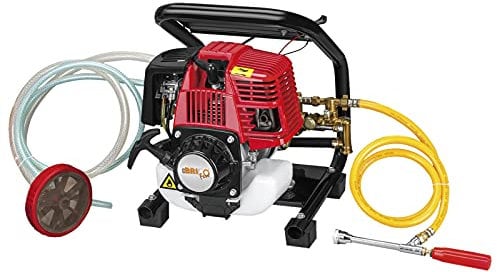Bricoferr BFG854T - Pulverizador Con Motor 4 Tiempos, Manguera y Lanza