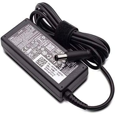 Dell Genuine PA12 New Monitor S2415H S2415Hb 23.8 Laptop Notebook 19.5V 3.34A 65W AC Adapter Charger Power Supply with 7.4MM X 5.0MM Pin Size PSU Adaptor Power Cord