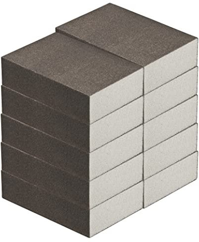 Schleifschwamm 10-er-Set I Körnung 36-280, DIY, Handschleifer I für verschiedene Materialien geeignet I hochwertiger Handschleifklotz, Schleifklotz, Schleifblock