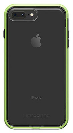 Lifeproof SLAM SERIES Case for iPhone 8 PLUS & 7 PLUS (ONLY) - Retail Packaging - NIGHT FLASH (CLEAR/LIME/BLACK)