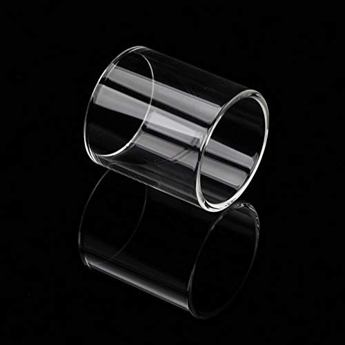 Qingtian-ceg 5 Teile/Paket Ersatz Reinglasrohr for Melo 3 4 ml/Melo 3 Mini 2 ml/IJust 2 IJust S TF V8 Tank,Frei von Tabak und Nikotin (Color : for Melo 3 4ml Clear)