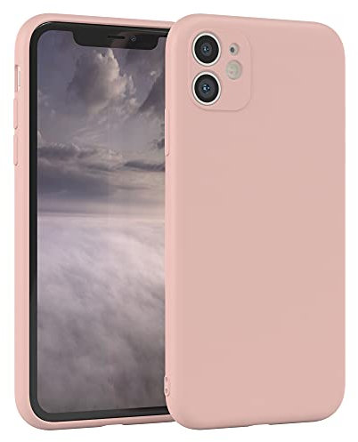 EAZY CASE - Silikonhülle für iPhone 11 Hülle Silikon Case Altrosa weich stoßfeste Handyhülle iPhone 11 Schutzhülle mit Kameraschutz Dünn Premium Schutz Cover TPU Phone Bumper in Pastell Rosa