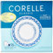 Corelle Cobalt Circles 16-teiliges Geschirr-Set für 4 Personen, blau