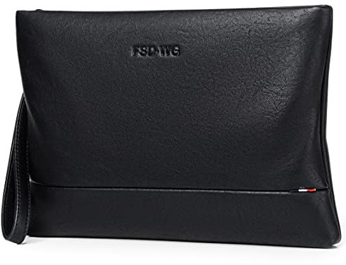 FSD.WG Herren-Clutch-Tasche, 30,5 cm, große Handtasche, A9186, L