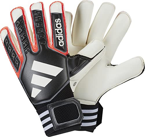 adidas Unisex - Adulto Goalkeeper Gloves (W/O Fingersave) Tiro Gl Pro, Nero/Bianco/Iron Met., HN5611, 8-