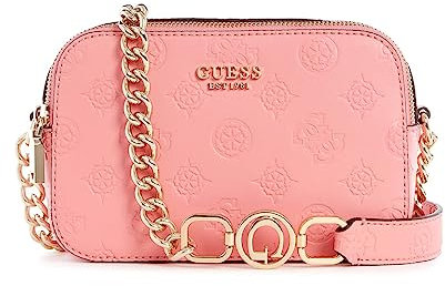 GUESS Galeria Sacoche pour Appareil Photo, Crossbody, Sac Femme, Rose, Taille Unique