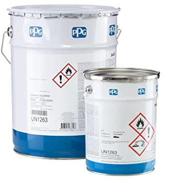 PPG Metal Paint Metal Protection Floor Coating Colour Sigmafast 205 RAL 7001 20 L