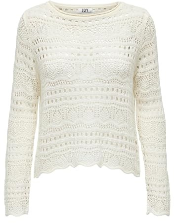 Jacqueline de Yong Damen Jdysun Lay L/S Boatneck Pullov. KNT Noos Strickpullover (1er Pack)