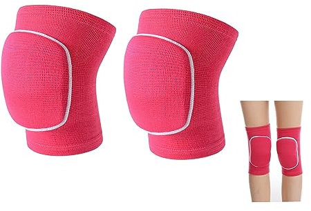 Ginocchiere Danza, Ginocchiere Protettive Elastiche per Ballerini, Ginocchiera Antiscivolo per Donne Ragazze, Ginocchiere Traspiranti Morbide Manicotto Compressione Ginocchio per Danza Yoga Pallavolo