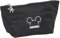 Safta Mickey Teen Mood Schultasche für Kinder mit Make-up-Tasche, ideal für Verschiedene Altersgruppen, bequem und vielseitig, Qualität und Widerstandsfähigkeit, 23 x 8 x 12 cm, Schwarz, Schwarz,