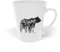 Little Bear Tasse à latte Maman Ours Blanc 340 ml