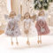 3 Stück Weihnachtsengel Weihnachtsbaum Anhänger Christbaumschmuck, Plüsch Weihnachtsdeko Engel, Weihnachtsbaum Deko, Weihnachtsbaumschmuck, Christmas Decorations, Weihnachtsdeko (01)
