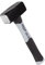 RUTHE Fäustel Fiberglas 800g | Ergonomischer 3-Komponenten-Griff | DIN 6475 VPA/GS Geprüft | Ideal für Schlosser & Klempner | Präzisionsarbeit & Baugewerbe