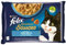 Purina Felix Sensations Kabeljau Karotte Tomate Katzenfutter 4 x 85 g