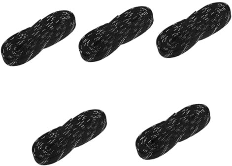 YARNOW 5St Schnürsenkel aus Skatewachs Schnürsenkel für Turnschuhe Kinder Krawatten Schlittschuhe Rollschuhe Hockey-Spitze sportliche Schnürsenkel Puck Eishockeyschuhe