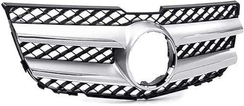 WHLXQ Auto Frontstoßstange Kühlergrill für Mercedes Benz GLK X204 GLK250 GLK350 2013-2015, Auto Oberen Stoßstange Haube Kühlergrill Auto Front Gitter