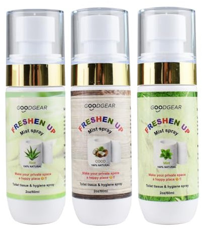 Toilet roll Spray |Toilet Tissue flushable Wipe |Intimate Hygiene Spray for Women and Men |Intimate Wipe |Unisex Personal Care Spray |60ml per bottle |Pocket size