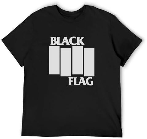 Black Flag Rock Band T-Shirt Unisex Music Punk Rock Band Black Flag T-Shirt