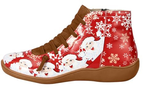 Coupon Stivaletti Donna con Tacco Stivaletto Donna Tacco Spillo Cowboy Boots Stivaletti Donna Lumberjack Scarpe Traforate Stivali Alti con Tacco Bianchi Scarpe con Tacchi