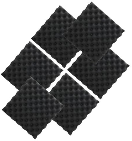 BESTonZON Panneaux Disolation Acoustique En Mousse Auto-adhésive Pour Haut-parleurs De Musique