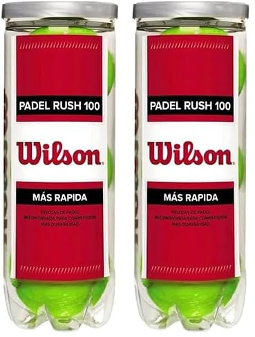 WILSON Padel Rush 100 3BALL (Lot de 2)