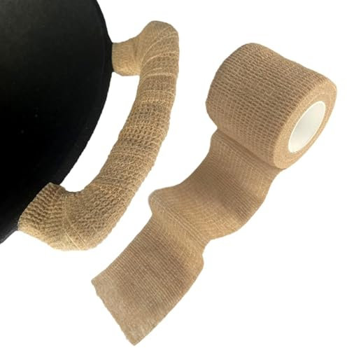 Hot Handle Covers,Non-Slip Heat-Resistant Fabric Winding Tape - 13ft Holding Tape Grill Accessories For Electric Kettle Skillet Cast Iron Frying Pan Soup Stockpot