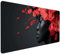 Mujer Alfombrilla Ratón XXL 700x300 mm, Impermeable Antideslizante Mouse Pad Negro Diseño de Borde Cosido Alfombrilla Escritorio para Teclado Gaming Accesorios Escritorio PC, Regalos de Hombre 4-L