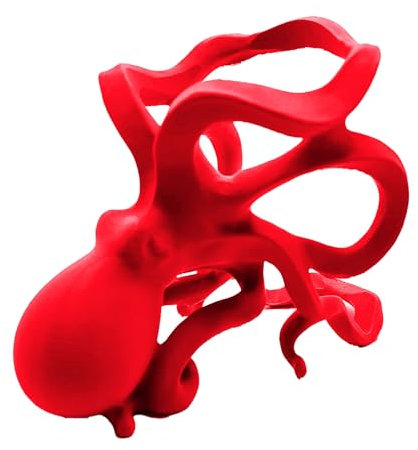 Générique Weinflaschenregal, Octopus Holder Set, 17,9 x 14,9 cm, Freihandtierfigur, dekorativer Aufbewahrungs-Organizer, tragbarer Tisch-Display für die Küche,