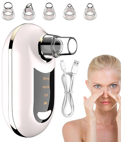 Gesichtssauger Für Porenreinigung - , ；  | USB Aufladbar Mit 3 Stufen Für Mitesserentfernung Tägliche Pflege Reise Badezeit Für Frauen Männer Teenager