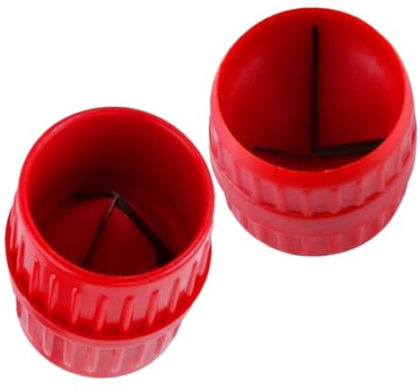 Kupferentgratwerkzeug 2 Stück für 5-38mm Rohre, Rote Ausführung
