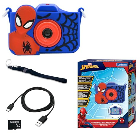 Lexibook, Spider-Man, 4-in-1 Kinderkamera, DJ078SPLXB