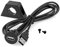 USB Einbau Aufbau Buchse mit Aufbau-Halterung und 1,8m Kabel für Montage in Auto, Motorrad oder zu Hause für z.B. DENSION Gateway, XCarLink, DVD-Player, DVB-T Tuner in