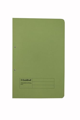 Exacompta Spiral Bound File Folders-Green