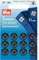 Prym Druckknöpfe, Metal, Schwarz, 11 mm Durchmesser