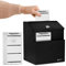 Adir Metall-Vorschlagsbox mit Schloss – Wandmontierbare Spendenbox Sammelbox Wahlurne Box Schlüsselbox mit 25 kostenlosen Vorschlagskarten – (17,8 x 21,6 x 15,2 cm, Schwarz)