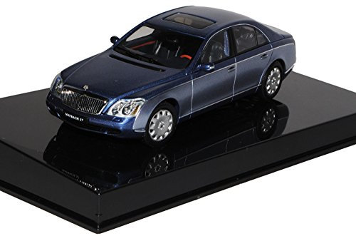 AUTOart Sonderposten - Maybach 57 SWB Blau 2005 56151 1/43 Modell Auto