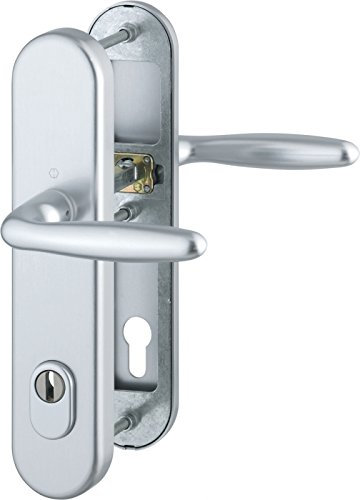 Hoppe Verona Aluminium Schutzgarnitur Schild 1510/3332ZA/3310 GRT-SST-LL ES1 F1 PZ-92 10