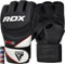 RDX Handschuhe aus Maya-Leder MMA UFC Kampf, Kampfsport, Sparring, Training, Grappling L Schwarz