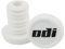 Old Dutch International ODI Barend Plug Ersatz Lenker Enden Stopfen 1 Paar (2St) + Fantic26 Sticker (Weiss)