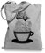 Ma2ca® Cup of Ship - Schiff Jutebeutel Stoffbeutel Tragetasche/Bag WM101-light_grey
