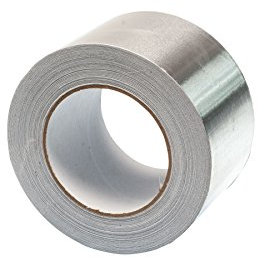 GOCABLETIES Breites Aluminium Klebeband, 75 mm x 50 m, selbstklebendes Alu Klebeband, silber, Wasser- und hitzebeständig Band zum Versiegeln, Reparieren und Isolieren, 1 Rolle
