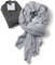 Bucky, Grau gestreift, Blanket Scarf, Decke Schal