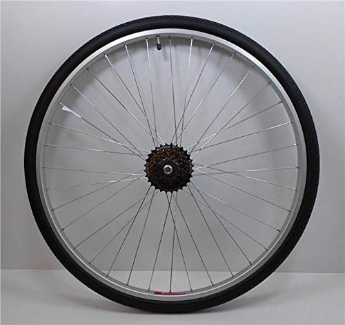 Baldy's 7 Speed 700c REAR Hybrid Trekking Bike/Cycle Wheel + TYRE & TUBE